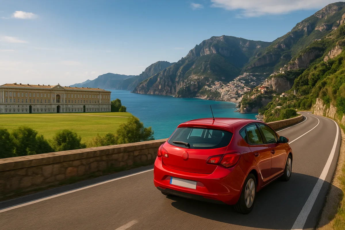 Campania in auto: da Caserta alla Costiera Amalfitana, il viaggio perfetto