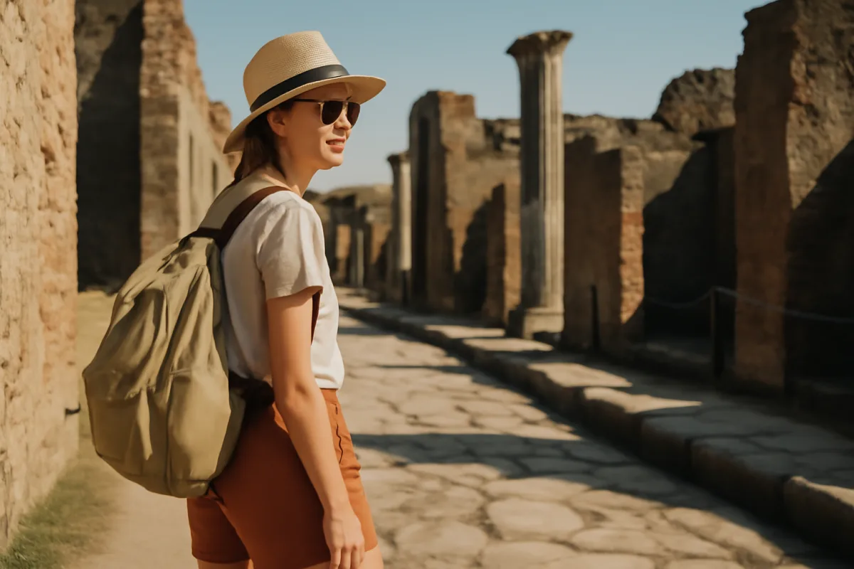 Cosa indossare agli scavi di Pompei: il dettaglio che cambia tutta la giornata