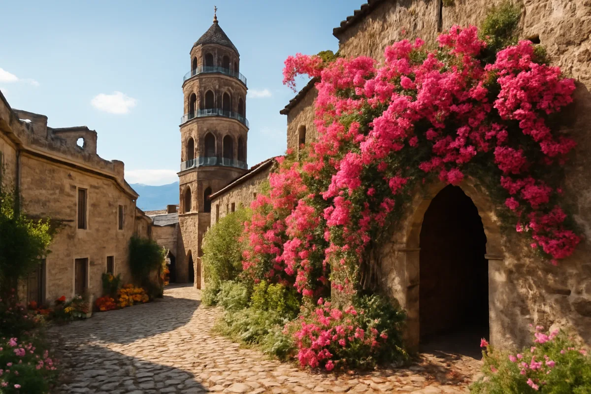 Casertavecchia in primavera: il periodo che trasforma il borgo in uno scenario unico