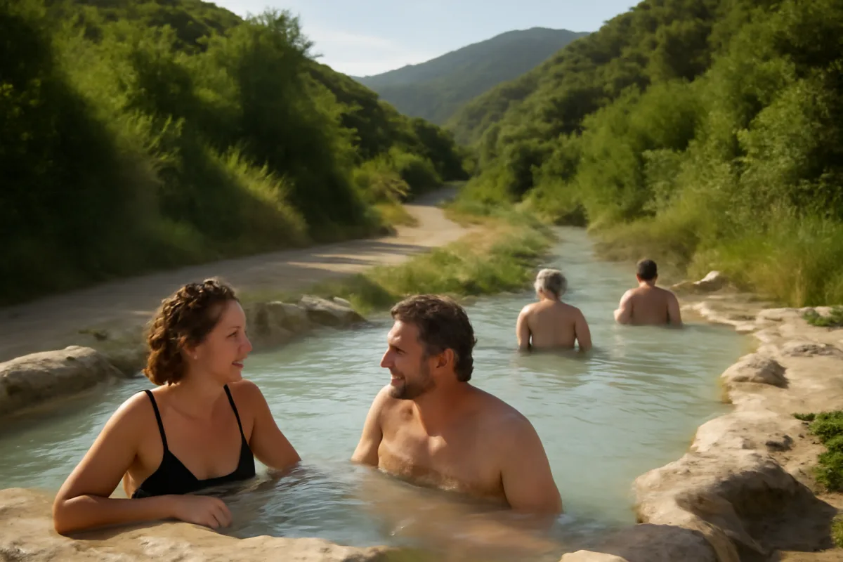 Acque termali libere nel Cilento: il sito che i turisti trovano solo per caso