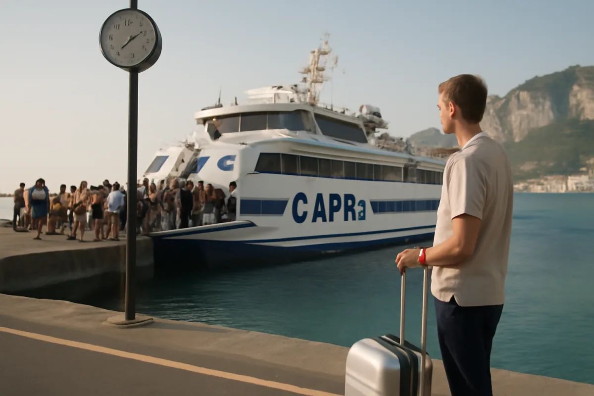 Capri in giornata senza coda: l'orario di partenza che cambia tutto
