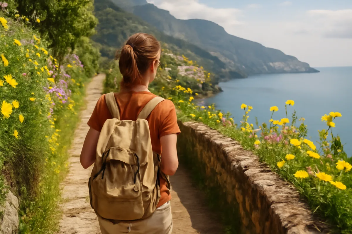 Costiera Amalfitana a piedi in primavera: il periodo che cambia tutto sul percorso