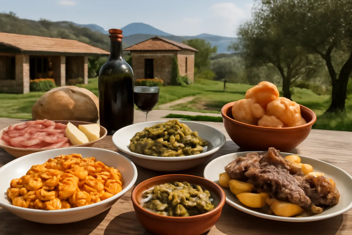 Cibo tipico negli agriturismi del Cilento: i piatti che non trovi al ristorante