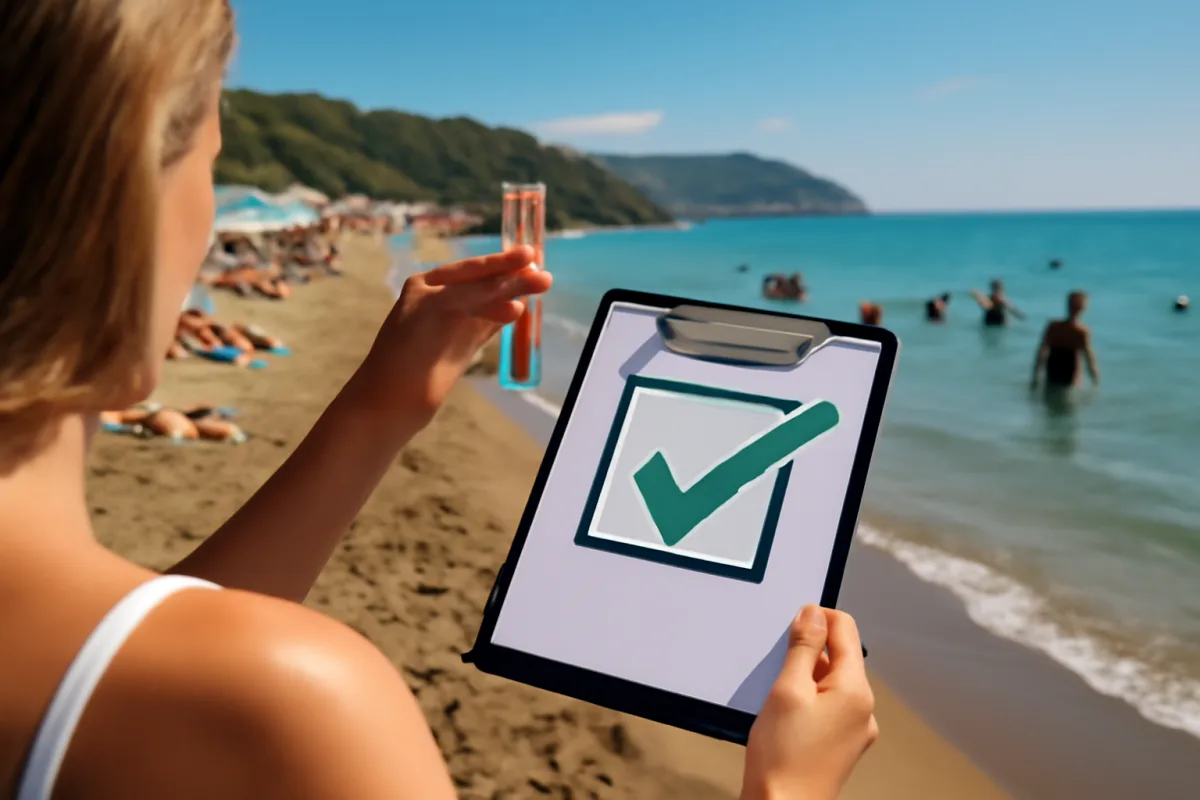 Qualità dell'acqua alle spiagge di Palinuro: il dato che molti bagnanti ignorano