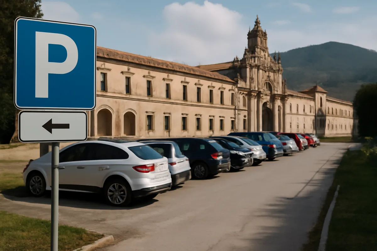 Parcheggio alla Certosa di Padula: l'opzione gratuita a due passi dall'ingresso